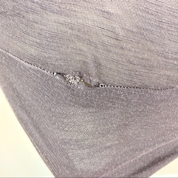 Young, Fabulous and Broke Sweater Taupe Lightweight Pullover - Picture 5 of 9